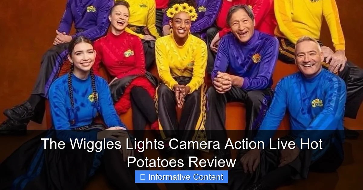 The Wiggles Lights Camera Action Live Hot Potatoes Review