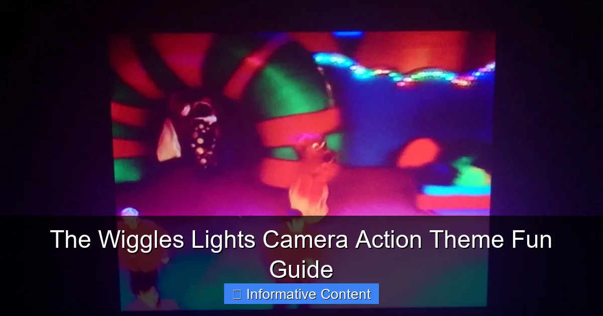 The Wiggles Lights Camera Action Theme Fun Guide