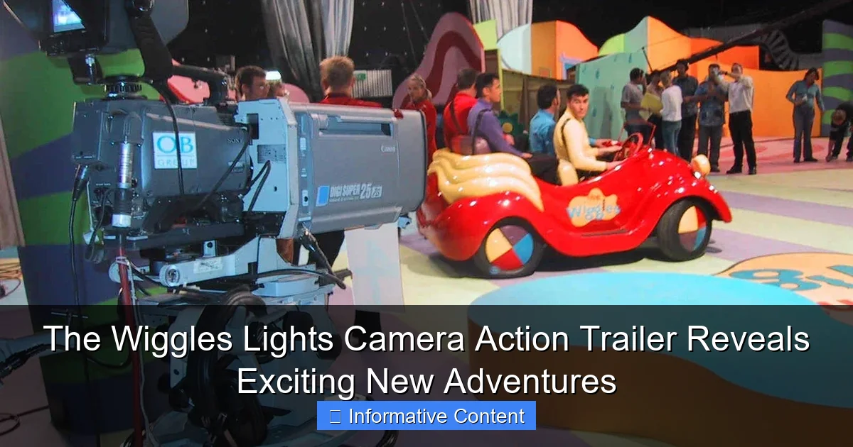 The Wiggles Lights Camera Action Trailer Reveals Exciting New Adventures