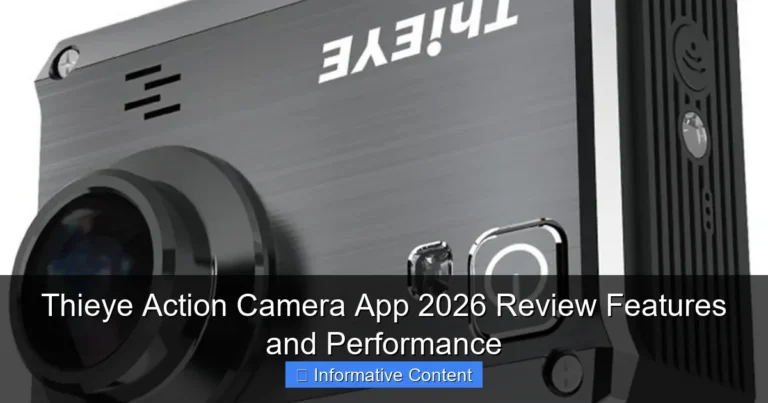 Thieye Action Camera App 2026 Review Features and Performance