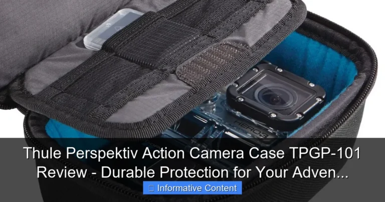 Thule Perspektiv Action Camera Case TPGP-101 Review - Durable Protection for Your Adven...