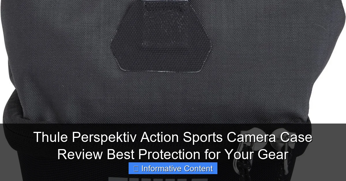 Thule Perspektiv Action Sports Camera Case Review Best Protection for Your Gear