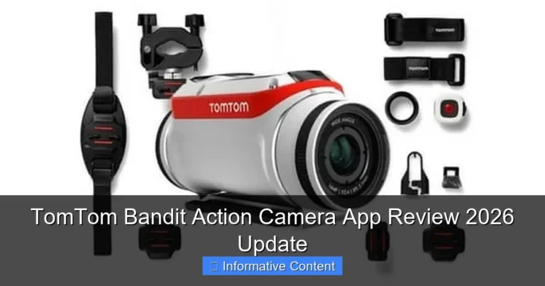 TomTom Bandit Action Camera App Review 2026 Update