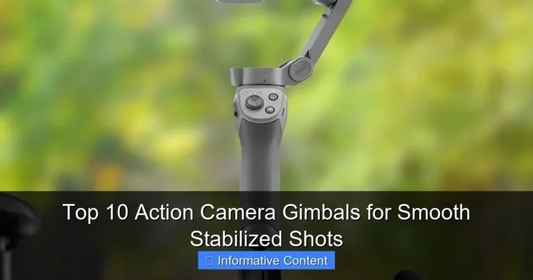 Top 10 Action Camera Gimbals for Smooth Stabilized Shots