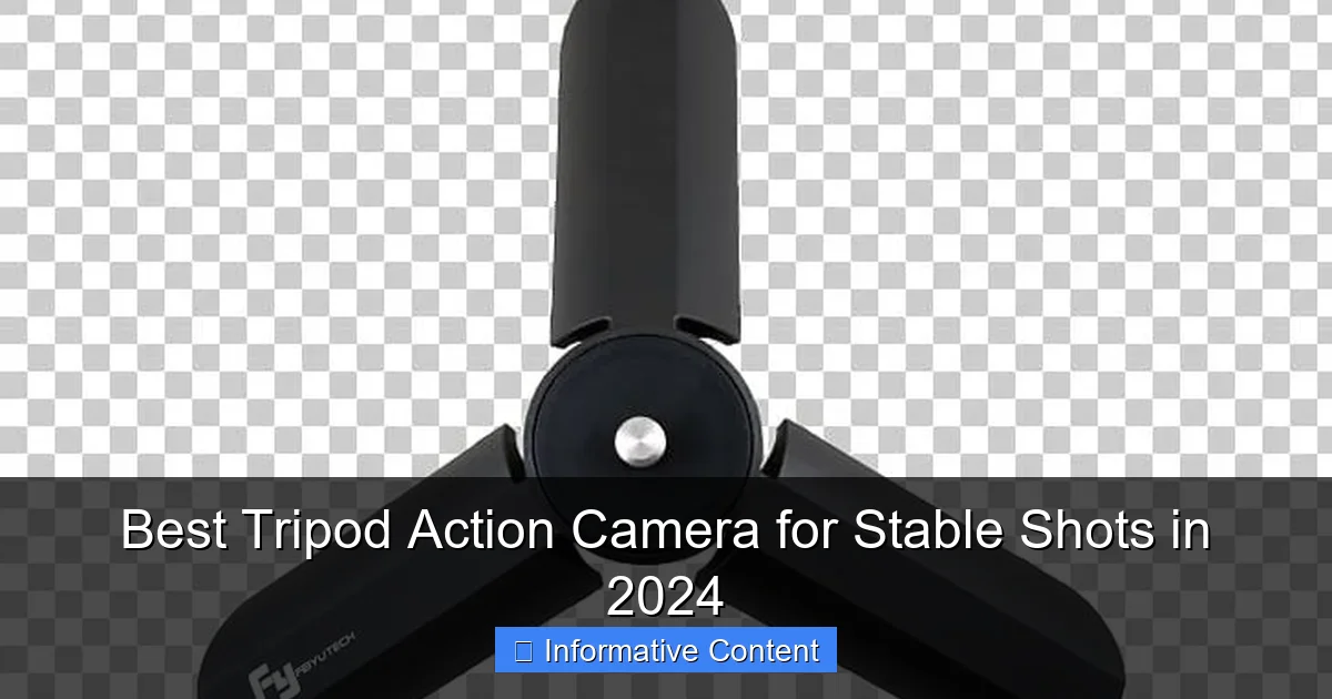 Best Tripod Action Camera for Stable Shots in 2024