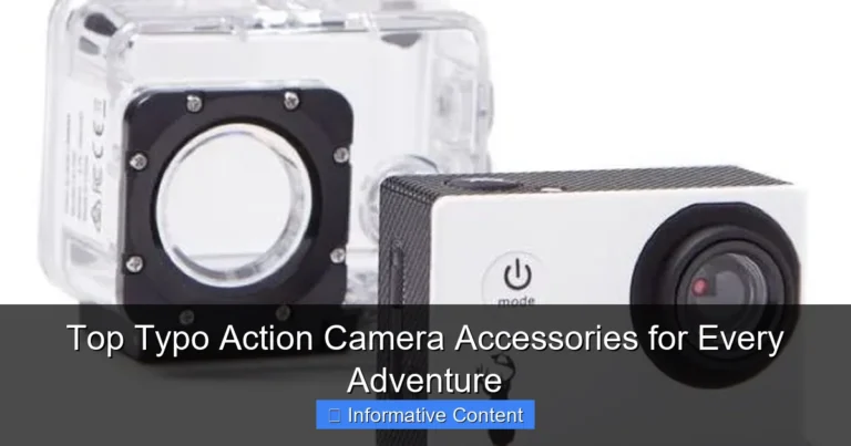 Top Typo Action Camera Accessories for Every Adventure