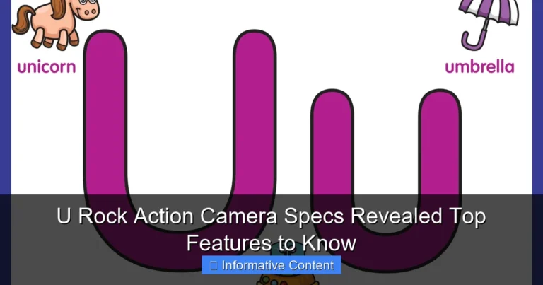 U Rock Action Camera Specs Revealed Top Features to Know