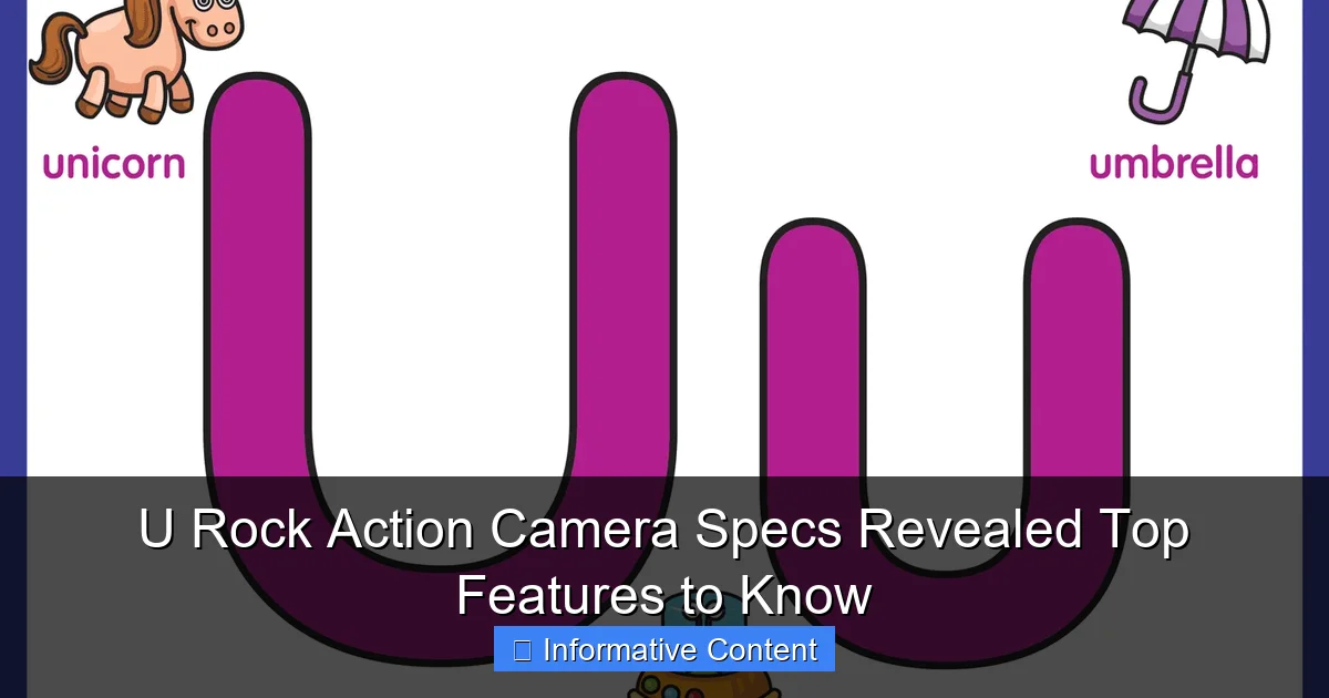 U Rock Action Camera Specs Revealed Top Features to Know