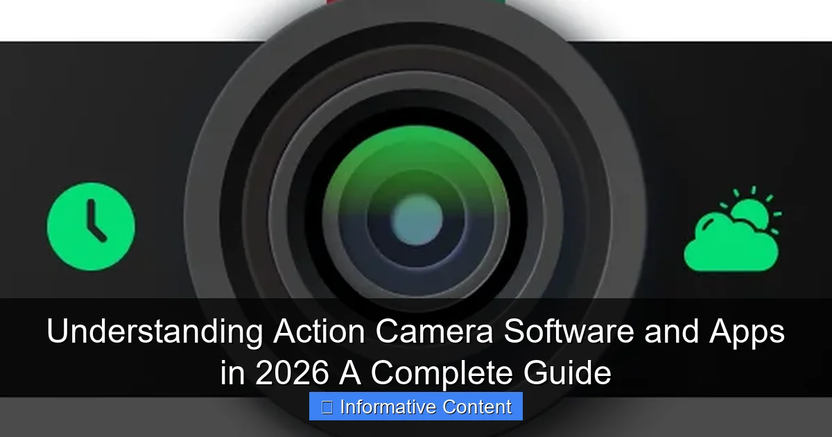 Understanding Action Camera Software and Apps in 2026 A Complete Guide