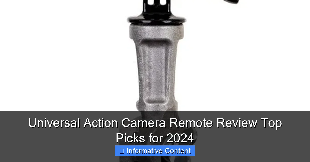Universal Action Camera Remote Review Top Picks for 2024