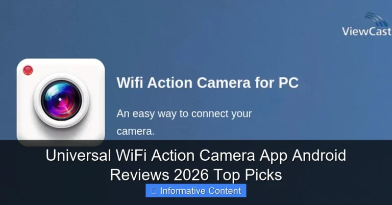 Universal WiFi Action Camera App Android Reviews 2026 Top Picks