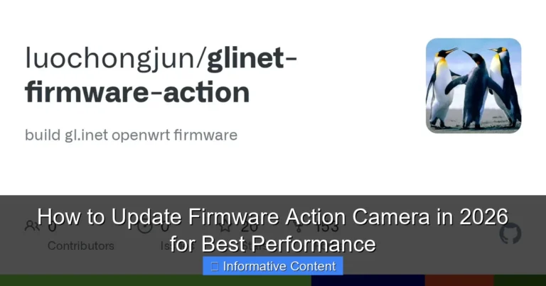 How to Update Firmware Action Camera in 2026 for Best Performance