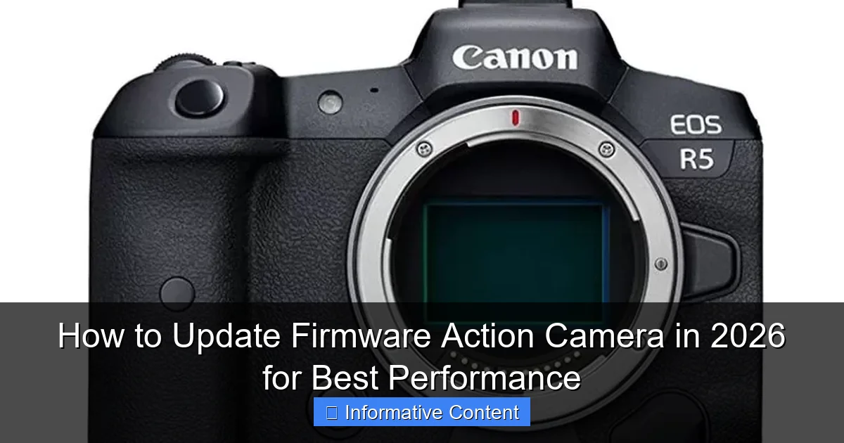 How to Update Firmware Action Camera in 2026 for Best Performance