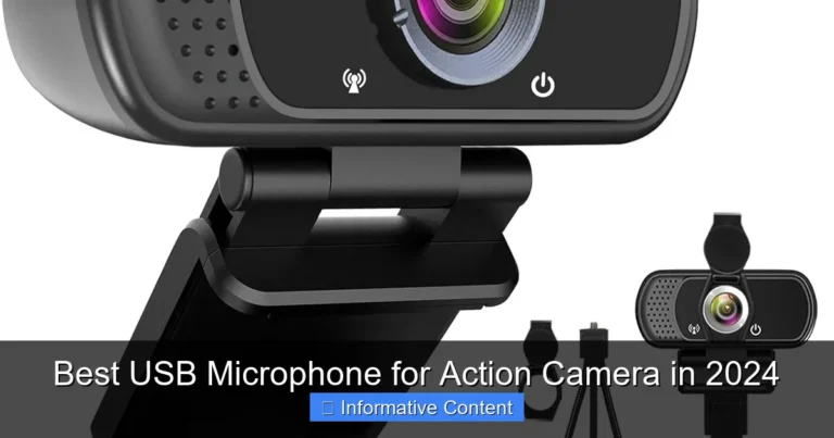 Best USB Microphone for Action Camera in 2024