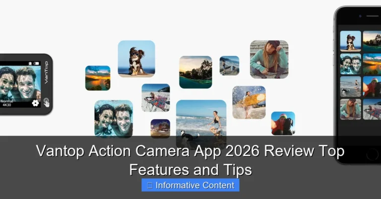 Vantop Action Camera App 2026 Review Top Features and Tips