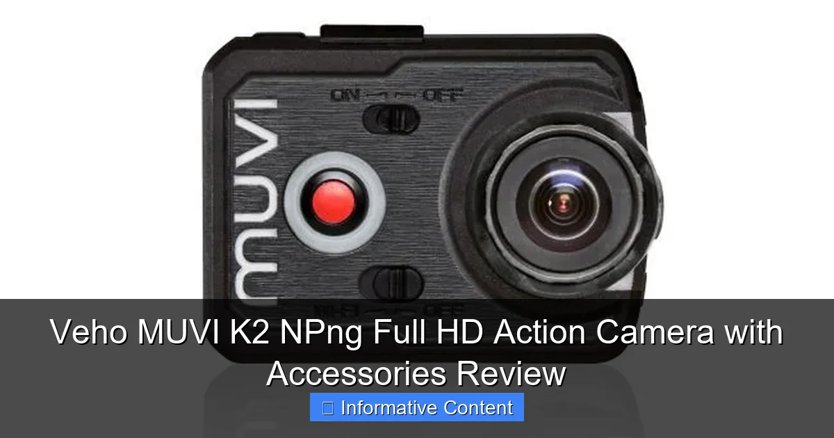 Veho MUVI K2 NPng Full HD Action Camera with Accessories Review