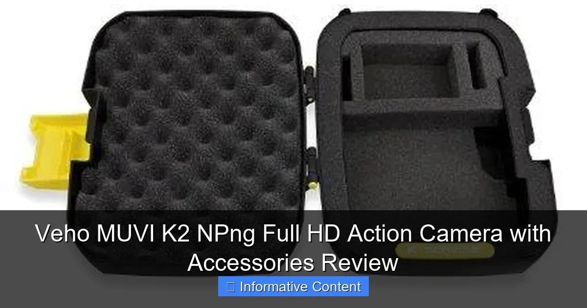 Veho MUVI K2 NPng Full HD Action Camera with Accessories Review