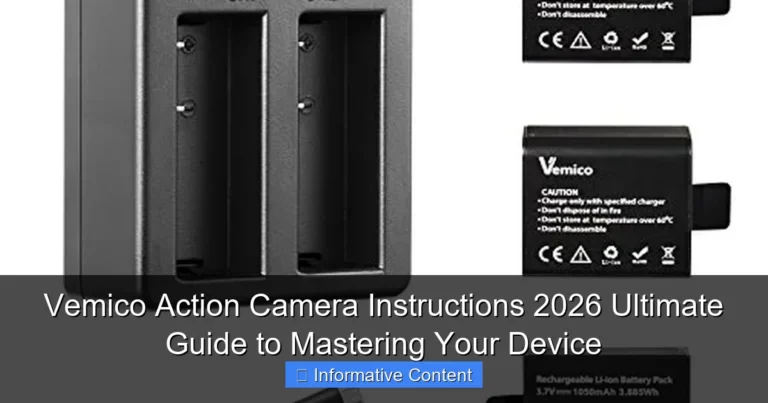 Vemico Action Camera Instructions 2026 Ultimate Guide to Mastering Your Device