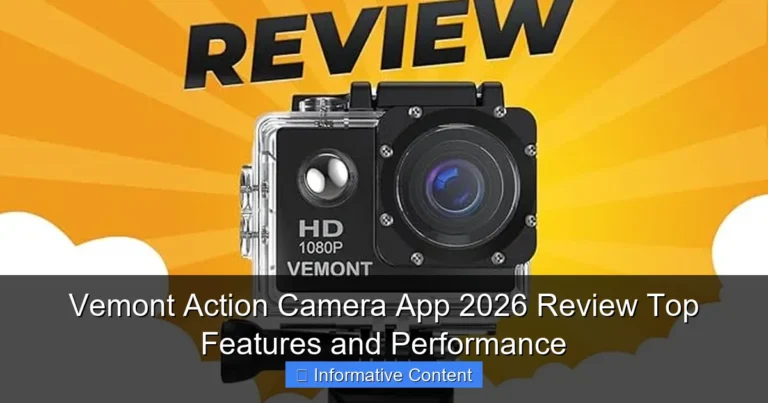Vemont Action Camera App 2026 Review Top Features and Performance