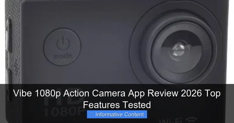Vibe 1080p Action Camera App Review 2026 Top Features Tested