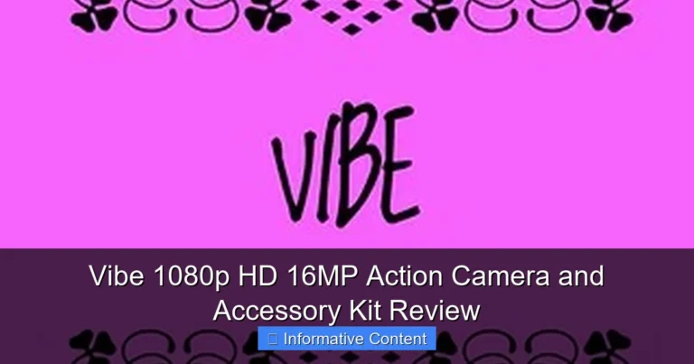 Vibe 1080p HD 16MP Action Camera and Accessory Kit Review