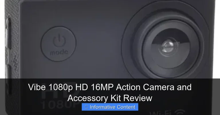 Vibe 1080p HD 16MP Action Camera and Accessory Kit Review