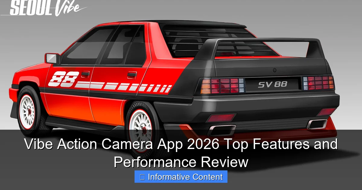 Vibe Action Camera App 2026 Top Features and Performance Review