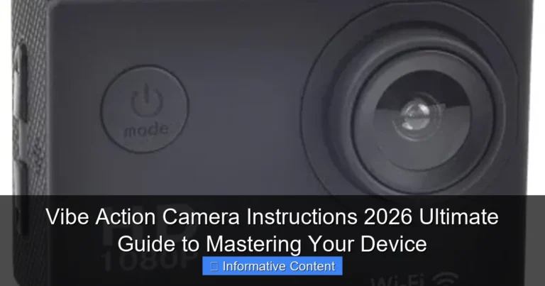 Vibe Action Camera Instructions 2026 Ultimate Guide to Mastering Your Device