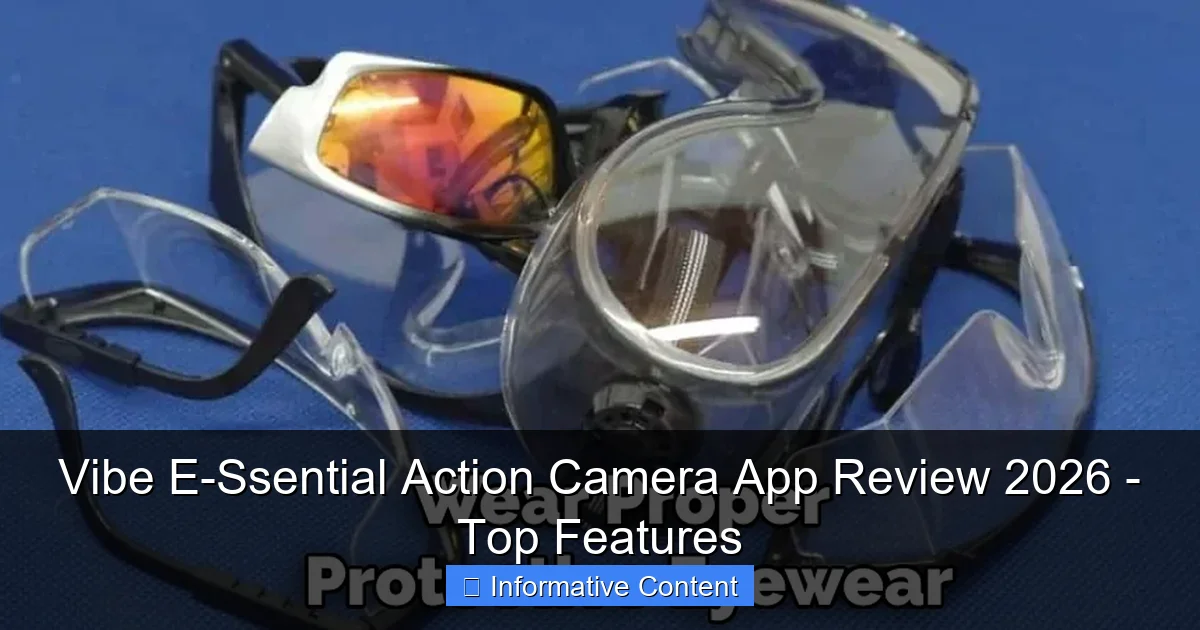 Vibe E-Ssential Action Camera App Review 2026 - Top Features