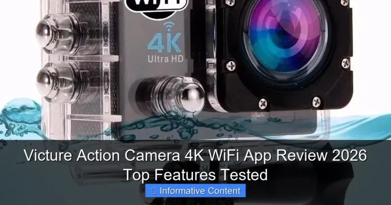 Victure Action Camera 4K WiFi App Review 2026 Top Features Tested