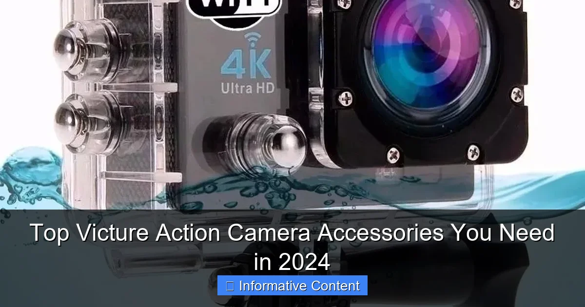Top Victure Action Camera Accessories You Need in 2024