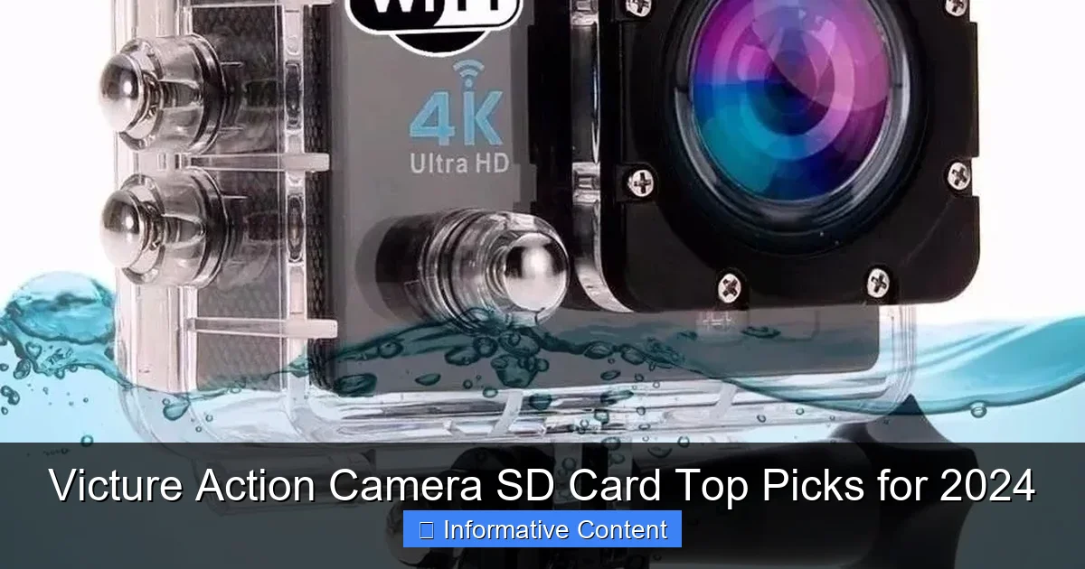 Victure Action Camera SD Card Top Picks for 2024