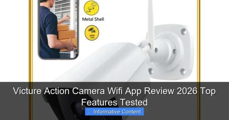 Victure Action Camera Wifi App Review 2026 Top Features Tested