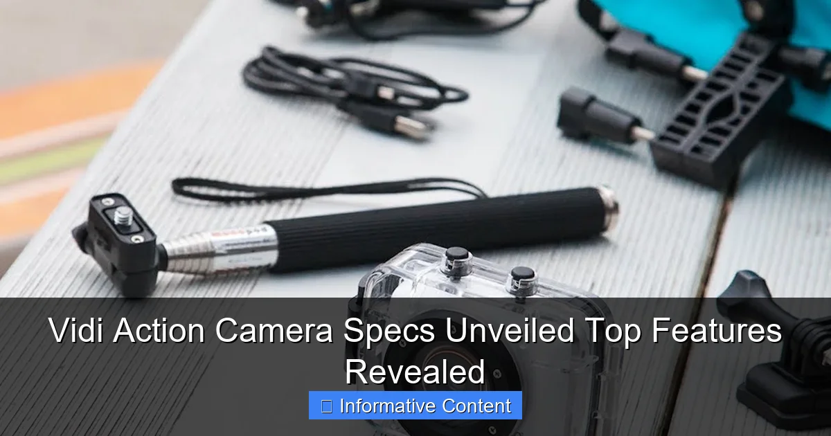 Vidi Action Camera Specs Unveiled Top Features Revealed