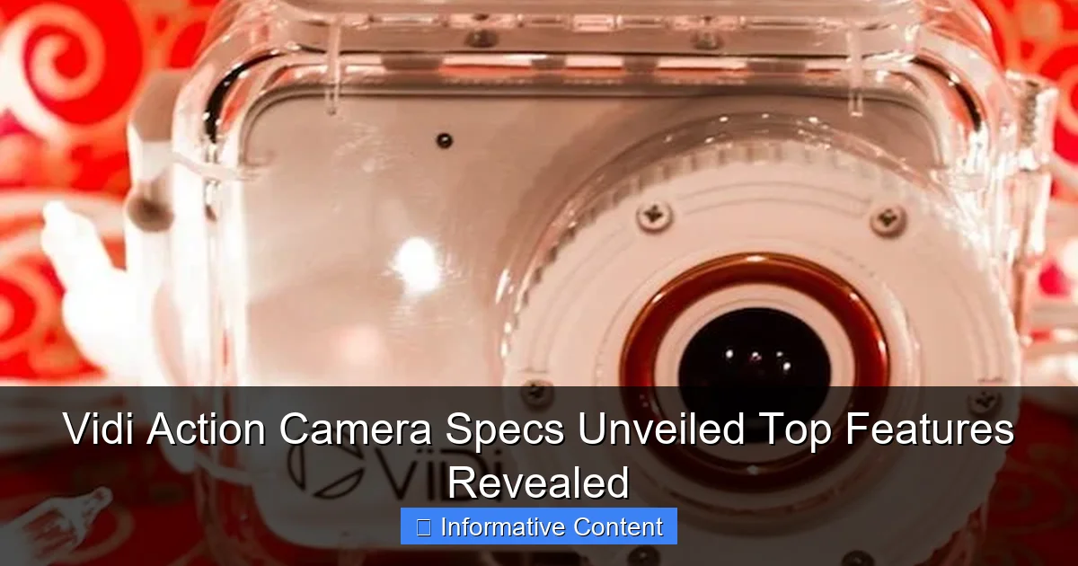Vidi Action Camera Specs Unveiled Top Features Revealed
