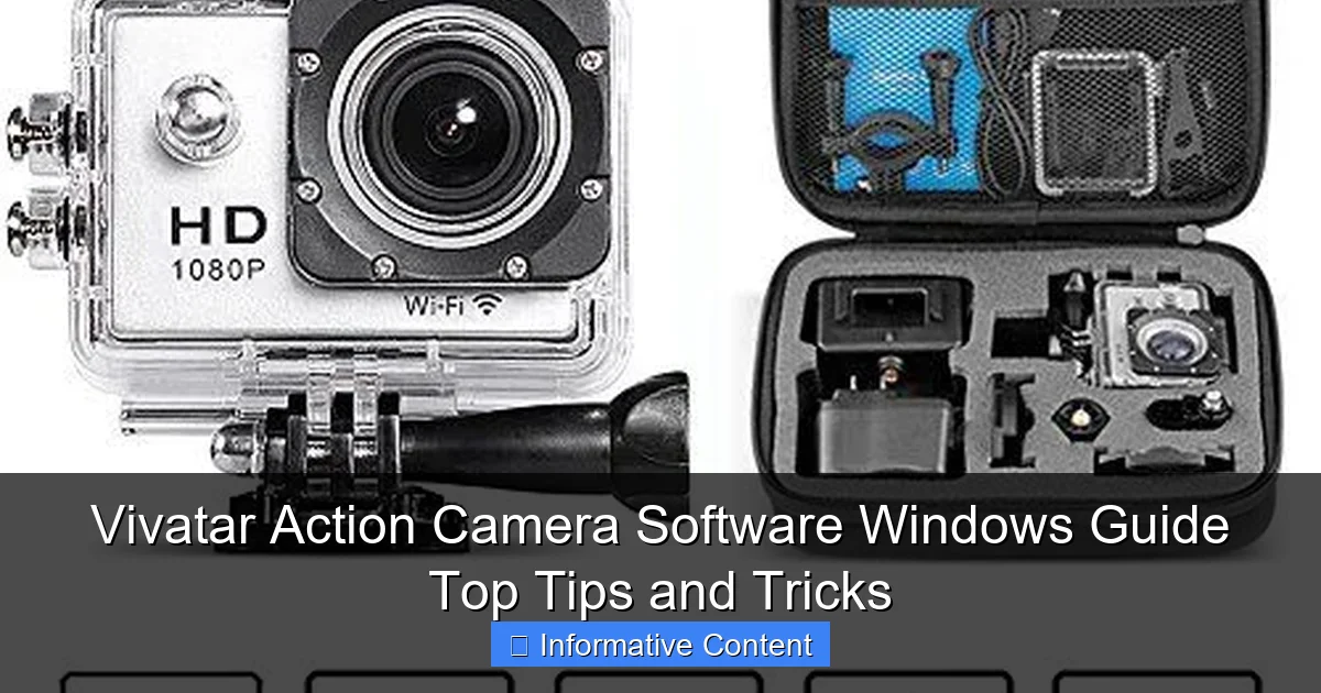 Vivatar Action Camera Software Windows Guide Top Tips and Tricks