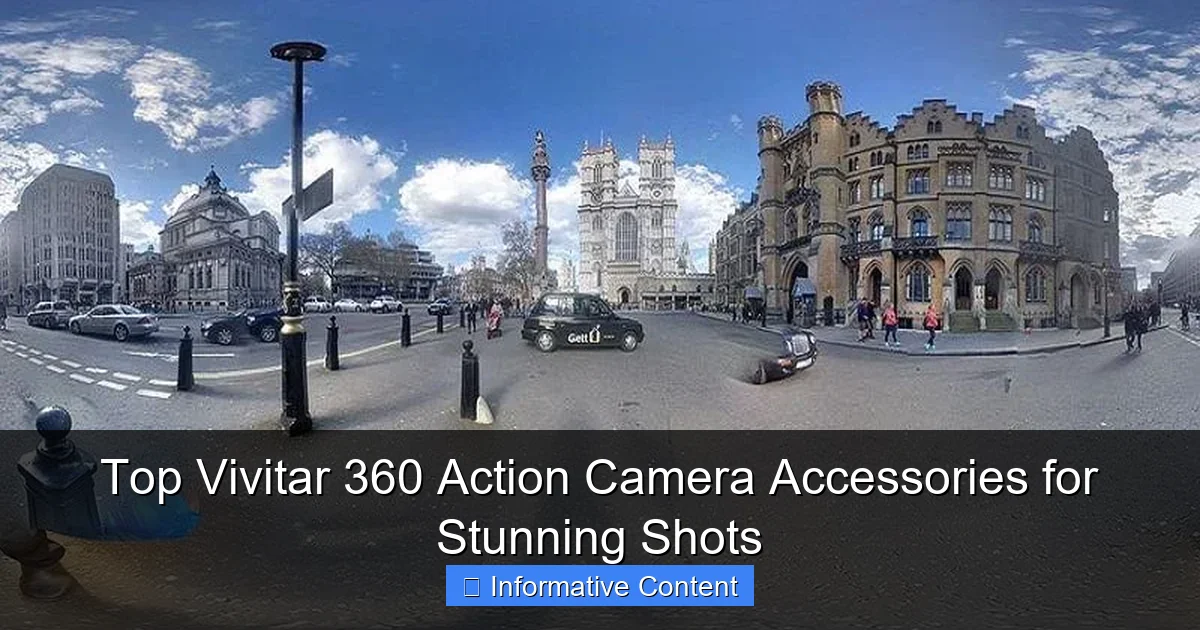 Top Vivitar 360 Action Camera Accessories for Stunning Shots