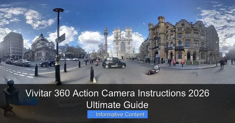 Vivitar 360 Action Camera Instructions 2026 Ultimate Guide