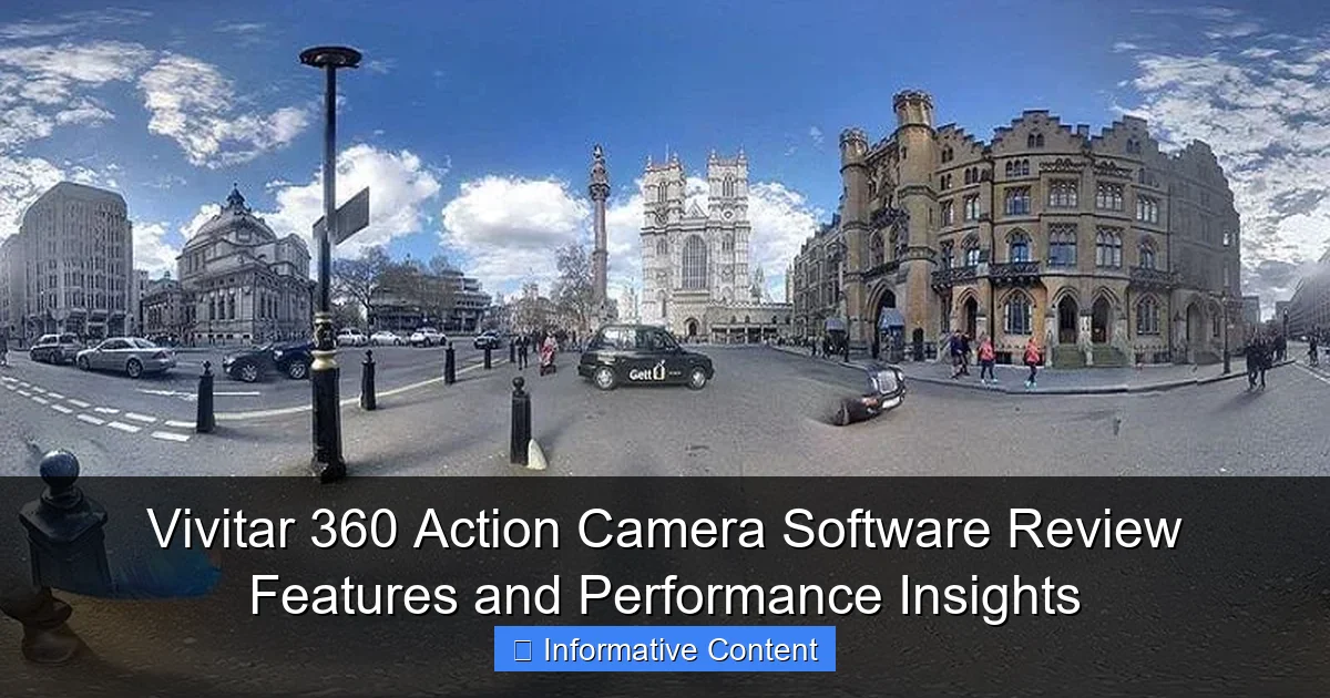 Vivitar 360 Action Camera Software Review Features and Performance Insights
