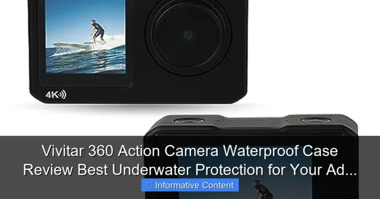 Vivitar 360 Action Camera Waterproof Case Review Best Underwater Protection for Your Ad...