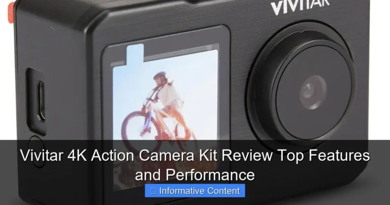 Vivitar 4K Action Camera Kit Review Top Features and Performance