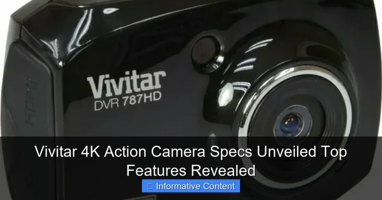 Vivitar 4K Action Camera Specs Unveiled Top Features Revealed