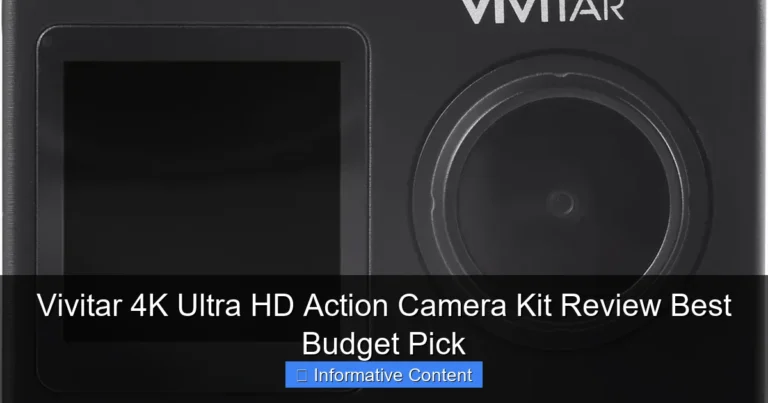 Vivitar 4K Ultra HD Action Camera Kit Review Best Budget Pick