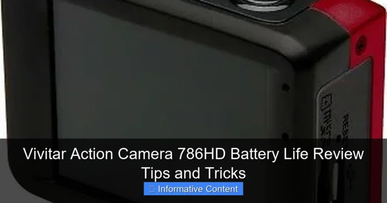 Vivitar Action Camera 786HD Battery Life Review Tips and Tricks