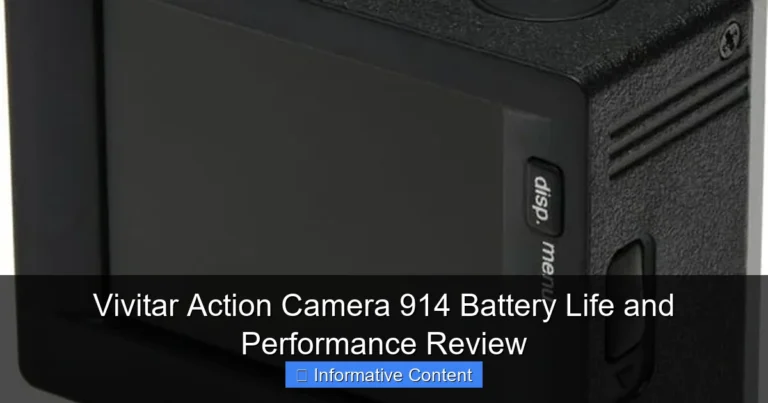 Vivitar Action Camera 914 Battery Life and Performance Review