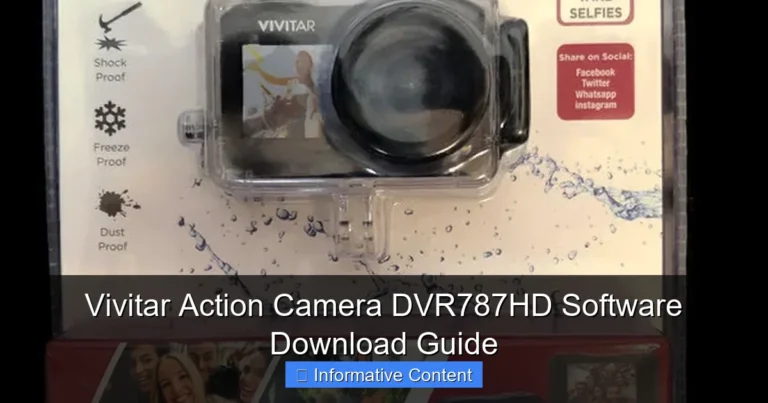 Vivitar Action Camera DVR787HD Software Download Guide