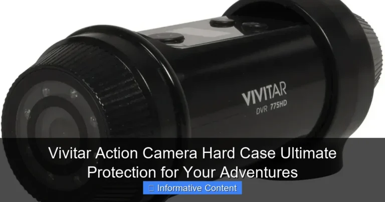 Vivitar Action Camera Hard Case Ultimate Protection for Your Adventures