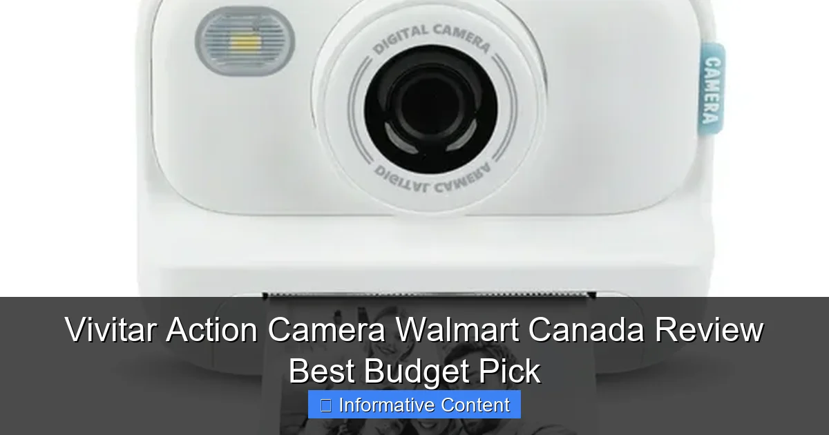 Vivitar Action Camera Walmart Canada Review Best Budget Pick