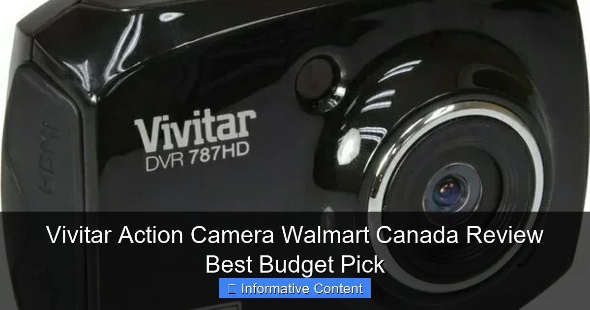 Vivitar Action Camera Walmart Canada Review Best Budget Pick