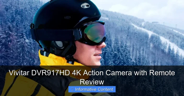 Vivitar DVR917HD 4K Action Camera with Remote Review